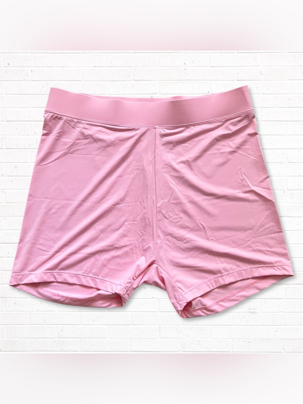 Girls Youth Pink Athletic Shorts